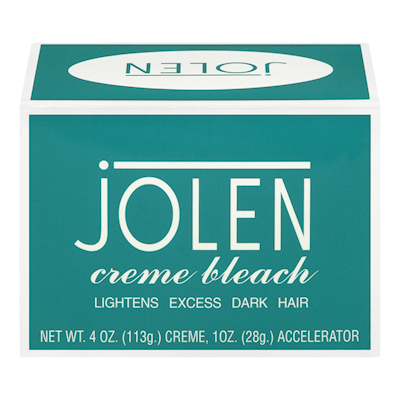 Jolen Creme Bleach Mild Formula Plus Aloe Vera – Éclaircit l'excès de cheveux foncés | 28g