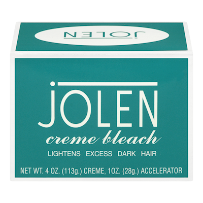 Jolen Creme Bleach Original Formula – Lightens Dark Hair 1.2 Oz With Mixing Cup