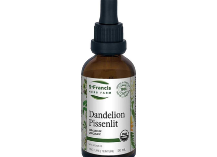 TEINTURE DE PISSENLIT ST FRANCIS 50ML