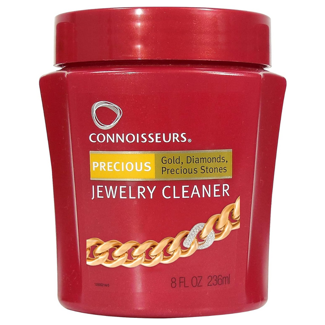 Connoisseurs - Nettoyant pour bijoux pour or, platine, diamants et pierres précieuses | 236 ml