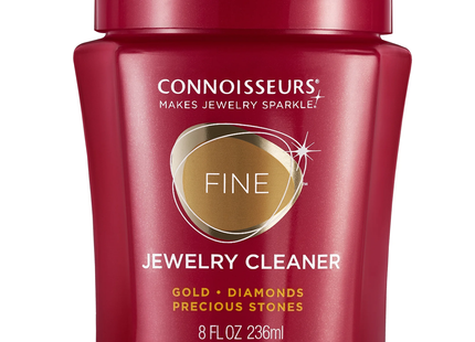 Connoisseurs - Nettoyant pour bijoux pour or, platine, diamants et pierres précieuses | 236 ml