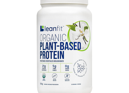 LeanFit - Organic Plant Protein, Vanilla | 715 g