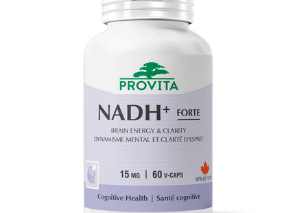 Provita - NADH+ Forte 15 mg | 60 gélules végétales