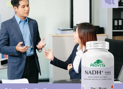 Provita - NADH+ Forte 15 mg | 60 gélules végétales