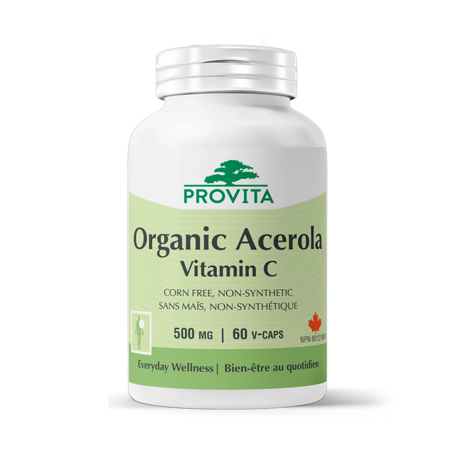 Provita - Organic Acerola Vitamin C 500 mg | 60 Veg Caps