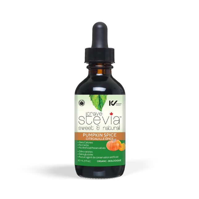 Crave Stevia - Pumpkin Spice Liquid Stevia | 30 mL