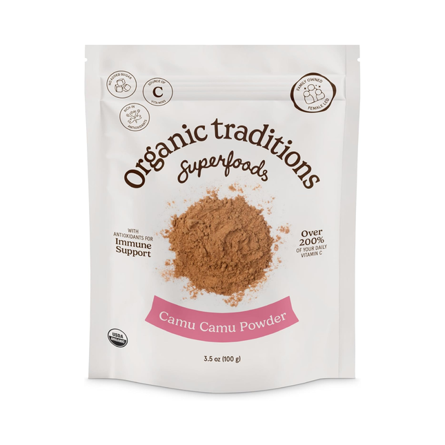 Organic Traditions - Poudre de baies de camu camu | 100 g