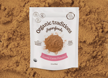 Organic Traditions - Poudre de baies de camu camu | 100 g