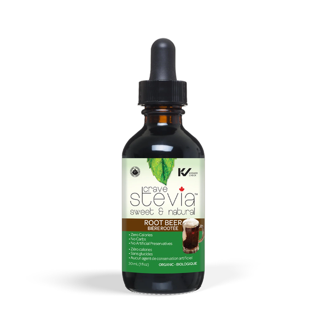 Crave Stevia - Rootbeer Liquid Stevia | 30 mL