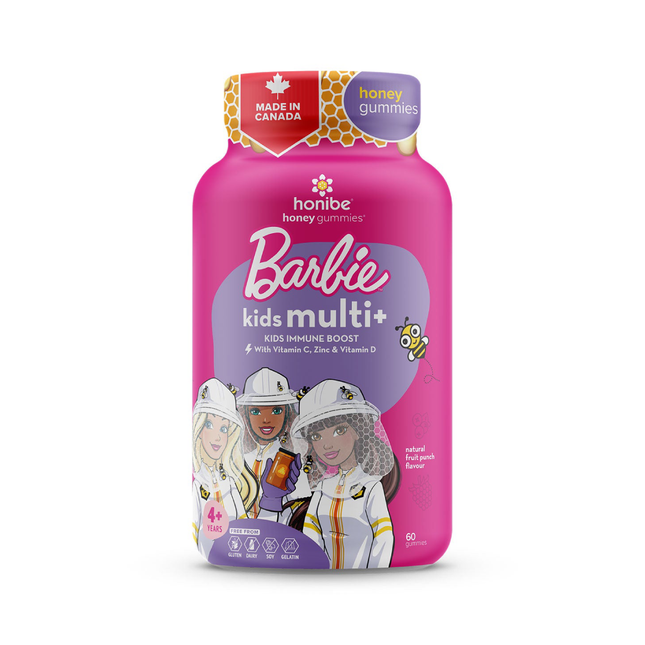 Hobibe - Barbie Kids Multivitamin Immune Boost | 60 Gummies