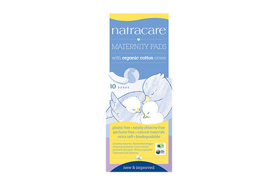 NatraCare Organic Cotton Maternity Pads | 10 Pads