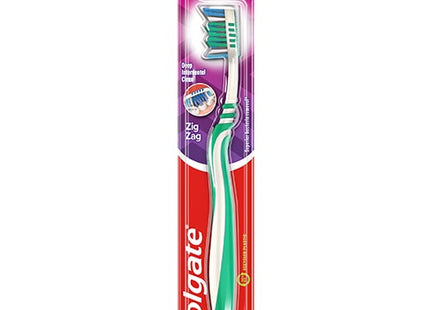 Colgate - Zig Zag Toothbrush - Medium Bristle - Assorted Colours | 1 Toothbrush