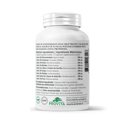 Provita - Complexe Immunité 9 | 90 gélules végétales