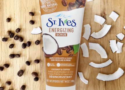 St. Ives - Energizing Scrub - Coconut & Coffee