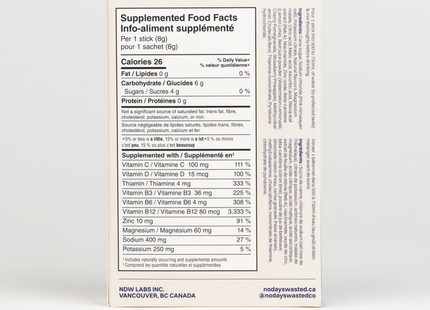 No Days Wasted - Hydration Replenisher, Variety Pack | 8 Packets