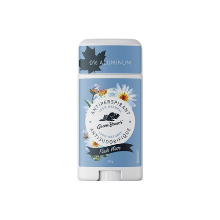 Green Beaver - 100% Antiperspirant - Fresh Verve | 50 g