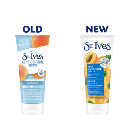St. Ives - BHA Exfoliant Scrub for Acne-Prone Skin with Salicylic Acid | 170 g