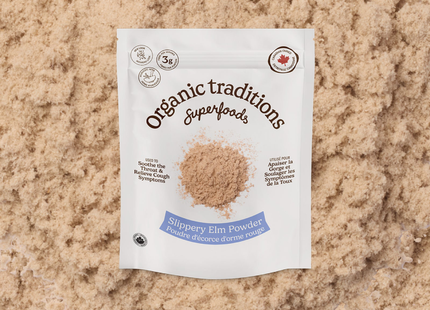 Organic Traditions - Poudre d'écorce d'orme rouge | 200 g
