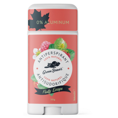 Green Beaver - 100% Natural Antiperspirant - Sweet Escape Scent | 50 g