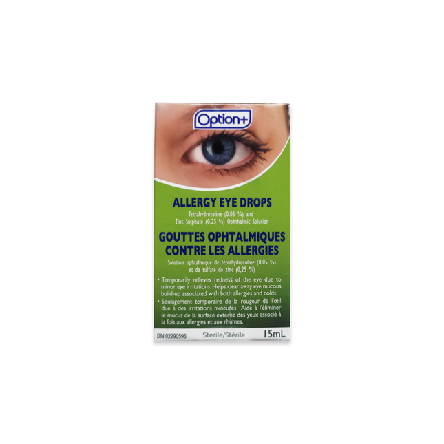 Option+ - Allergy Eye Drops | 15 ml