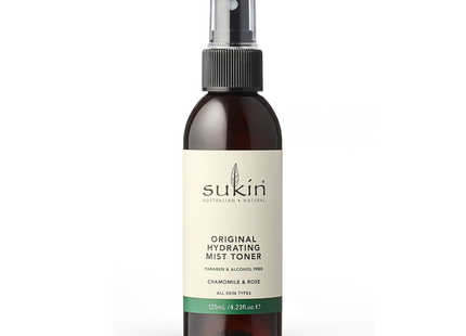 Sukin - Tonique hydratant en brume - Tous types de peau | 125 ml