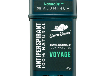 Green Beaver - 100% Natural Antiperspirant Voyage | 60 g