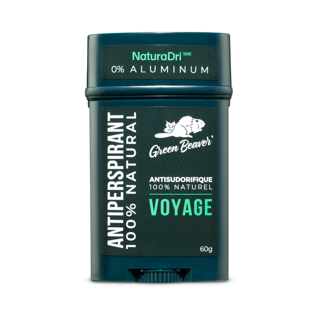 Green Beaver - 100% Natural Antiperspirant Voyage | 60 g