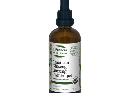 St. Francis - American Ginseng Tincture | 50 mL