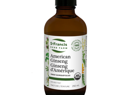 St. Francis - Ginseng américain | 250 mL