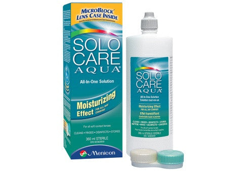 Solo Care Aqua All-In-One Contact Lenses Solution | 360 ml