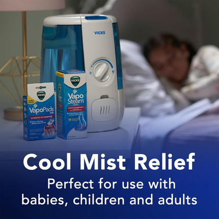 Vicks - Humidificateur à vapeur froide CoolRelief | 4,5 L