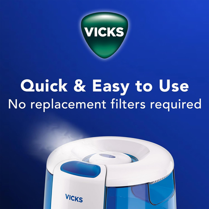 Vicks - Humidificateur à vapeur froide CoolRelief | 4,5 L