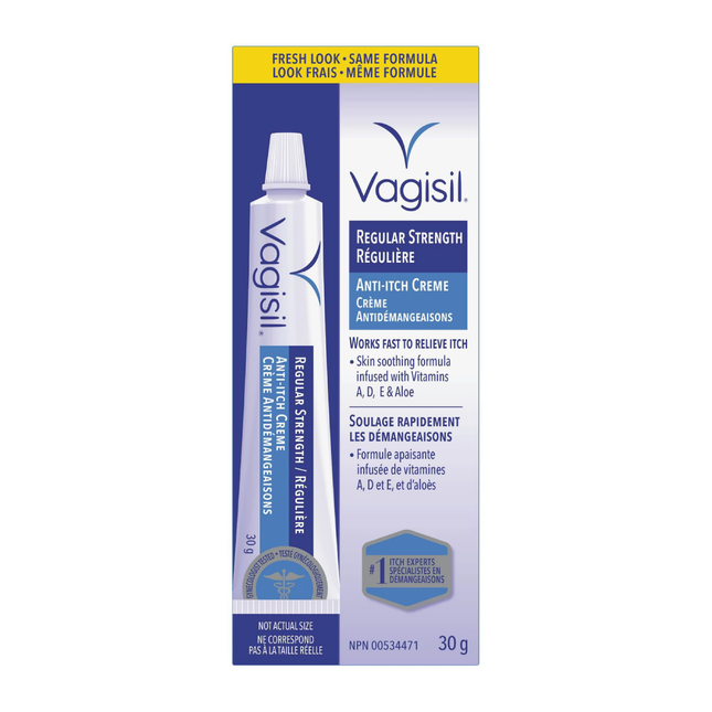 Crème anti-démangeaisons Vagisil à force régulière | 30g