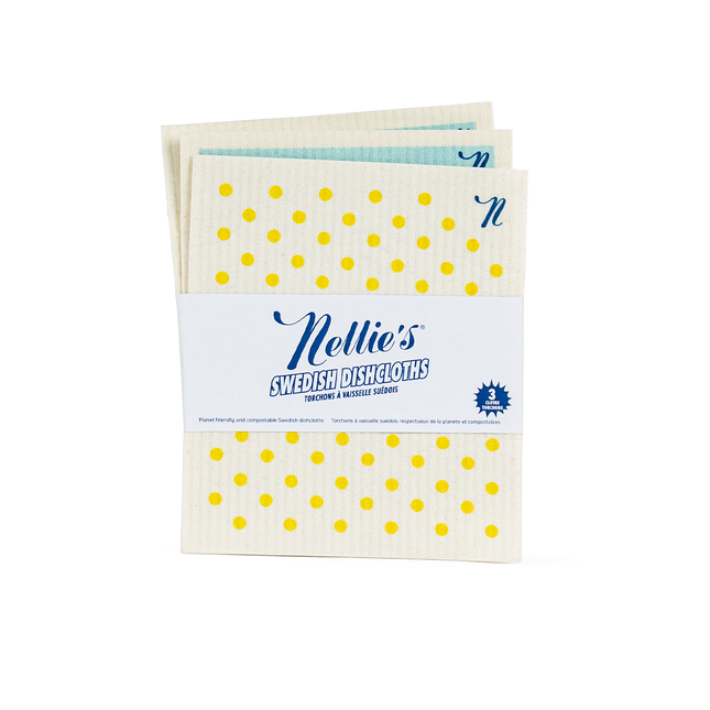 Nellie's - Torchons suédois | Lot de 3