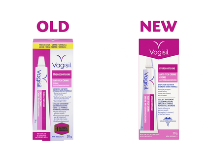 Vagisil - Crème Anti-Démangeaisons à l'Hydrocortisone | 30 g