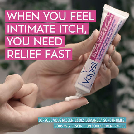 Vagisil - Crème Anti-Démangeaisons à l'Hydrocortisone | 30 g