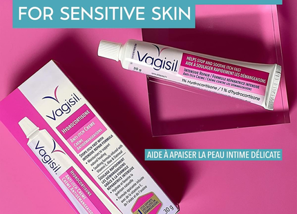 Vagisil - Crème Anti-Démangeaisons à l'Hydrocortisone | 30 g
