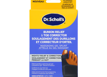 CORRECTEUR D'OIGNON ET D'ORTEILS DU DR. SCHOLL