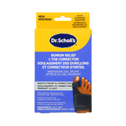 Dr. Scholl's - Bunion Relief & Toe Corrector | 1 Left & 1 Right