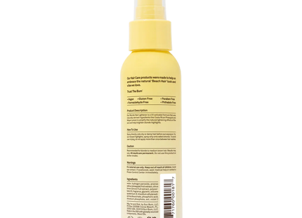 Sun Bum - Blonde Hair Lightener | 118 mL