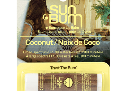 Sun Bum - Baume à lèvres écran solaire original SPF 30 - Collection Blister | 4,25g