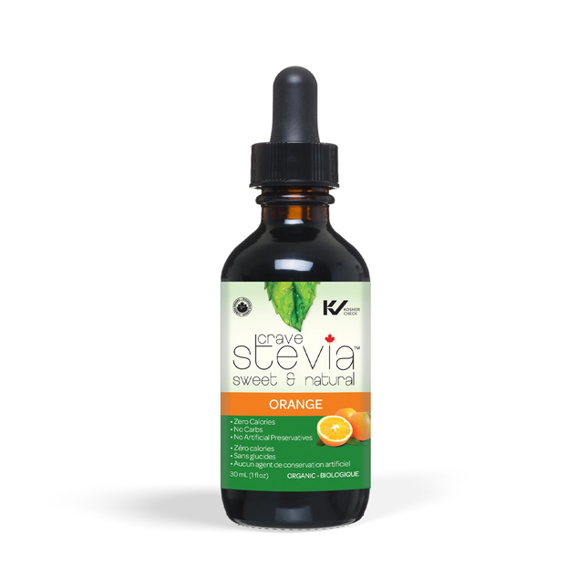Crave Stevia - Orange Liquid Stevia | 30 mL
