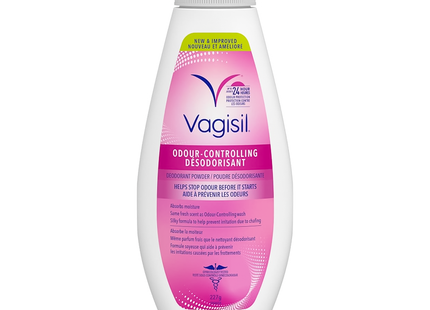 Poudre déodorante Vagisil pour usage quotidien intime | 227 g