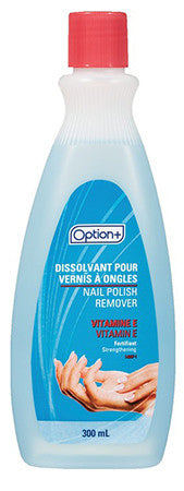 Option+ Nail Polish Remover - Vitamin E | 300 ml