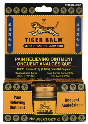 Tiger Balm Ultra Strength Pain Relieving Ointment | 18 g