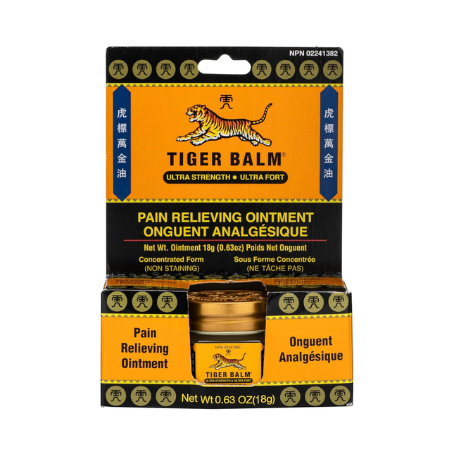 Tiger Balm - Ultra Strength Pain Relieving Ointment | 18 g