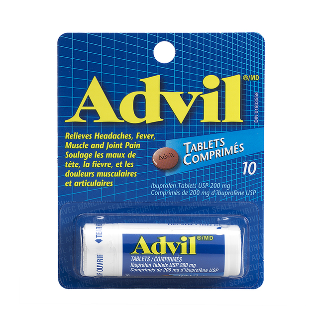 Advil - Fast Relief 200 mg Pocket Pack | 10 Tablets