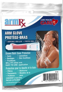 ArmRx Arm Glove - Shower/Bath Cover Protection | 1 Disposable Arm Glove