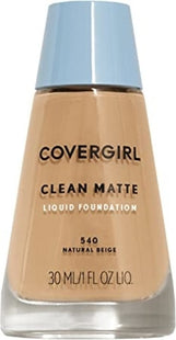 COVERGIRL - Clean Matte - Liquid Foundation for Oil Control - Natural Beige 540  | 30 mL