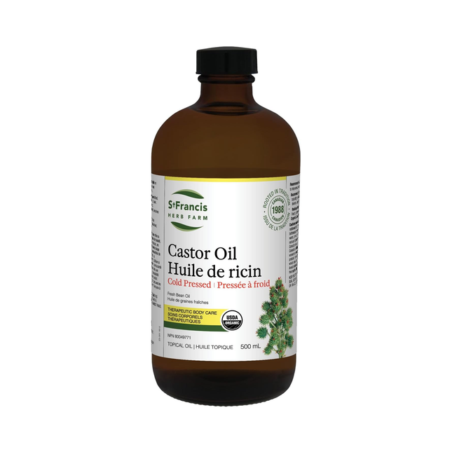 St. Francis - Castor Oil, Therapeutic Body Care | 500 mL